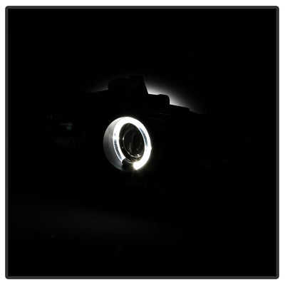 LED Halo Black Projector Headlights <br>98-05 Chevrolet Blazer 98-04 Chevrolet S10