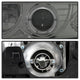 LED Halo Smoke Projector Headlights <br>98-05 Chevrolet Blazer 98-04 Chevrolet S10