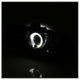 LED Halo Smoke Projector Headlights <br>98-05 Chevrolet Blazer 98-04 Chevrolet S10