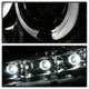 LED Halo Chrome Projector Headlights <br>07-14 Chevy Avalanche Suburban 1500 2500