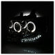 LED Halo Smoke Projector Headlights <br>07-14 Chevy Avalanche Suburban 1500 2500