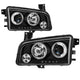 CCFL Halo Black Projector Headlights <br>06-10 Dodge Charger