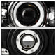 CCFL Halo Black Projector Headlights <br>97-04 Dodge Dakota 98-03 Dodge Durango