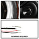 CCFL Halo Black Projector Headlights <br>97-04 Dodge Dakota 98-03 Dodge Durango