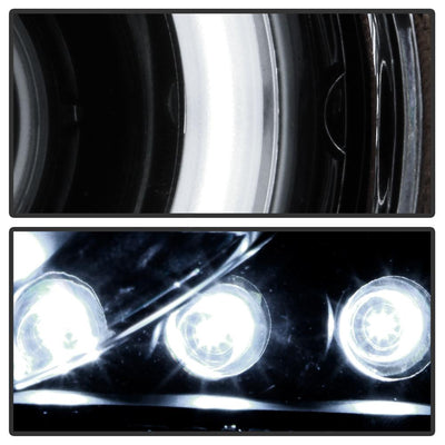 CCFL Halo Black Projector Headlights <br>97-04 Dodge Dakota 98-03 Dodge Durango