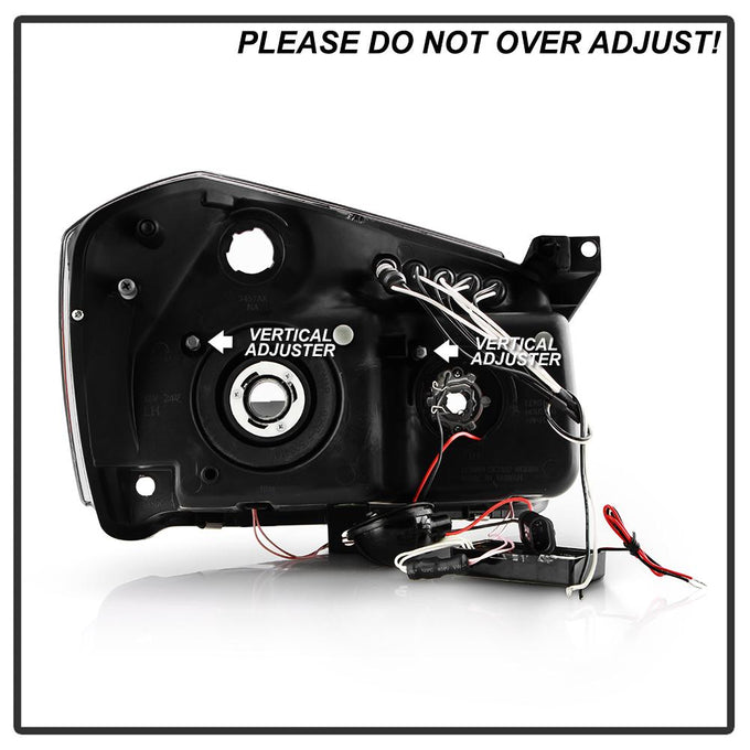 CCFL Halo Black Projector Headlights <br>05-07 Dodge Magnum