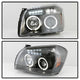 LED Halo Black Projector Headlights <br>05-07 Dodge Magnum