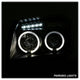 LED Halo Black Projector Headlights <br>05-07 Dodge Magnum