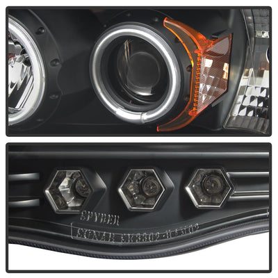 CCFL Halo Black Projector Headlights <br>02-05 Dodge Ram 1500 03-05 Dodge Ram 3500 Ram 2500