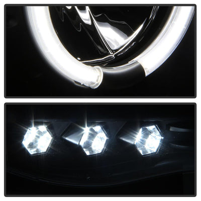 CCFL Halo Black Projector Headlights <br>02-05 Dodge Ram 1500 03-05 Dodge Ram 3500 Ram 2500