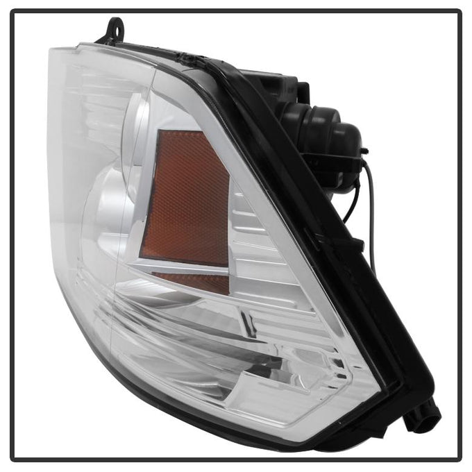 LED Halo Chrome Projector Headlights <br>09-18 Ram 1500 2500 3500