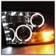 LED Halo Smoke Projector Headlights <br>09-18 Ram 1500 2500 3500