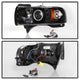CCFL Halo Black Projector Headlights <br>94-01 Dodge Ram 1500 94-02 Dodge Ram 2500 Ram 3500