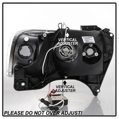 CCFL Halo Black Projector Headlights <br>94-01 Dodge Ram 1500 94-02 Dodge Ram 2500 Ram 3500