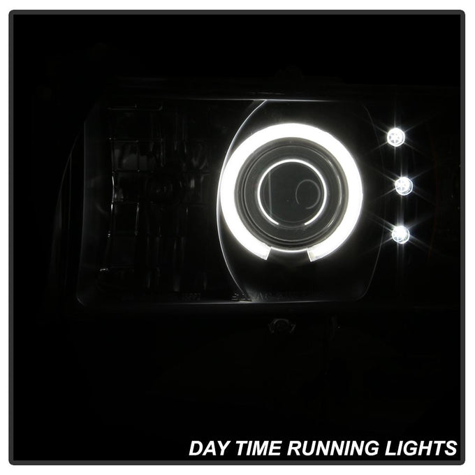 CCFL Halo Black Projector Headlights <br>94-01 Dodge Ram 1500 94-02 Dodge Ram 2500 Ram 3500