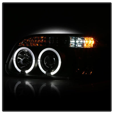 LED Halo Black Projector Headlights <br>95-01 Ford Explorer 01 Ford Explorer Sport