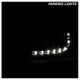 DRL Black Projector Headlights <br>00-04 Ford Focus