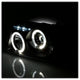 LED Halo Black 1PC Projector Headlights <br>01-11 Ford Ranger