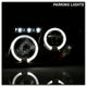 LED Halo Black 1PC Projector Headlights <br>01-11 Ford Ranger