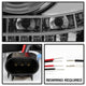 LED Halo Smoke Projector Headlights <br>05-07 Ford F350-F550 Super Duty