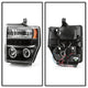 LED Halo Black Projector Headlights <br>08-10 Ford F-250 F-350 F-450 Super Duty