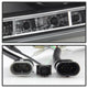 LED Halo Black Projector Headlights <br>08-12 Honda Accord 10-11 Honda Accord Crosstour