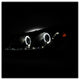 LED Halo Black Projector Headlights <br>08-12 Honda Accord 10-11 Honda Accord Crosstour