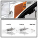 LED Halo Chrome Projector Headlights <br>08-12 Honda Accord 10-11 Honda Accord Crosstour