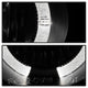 LED Halo Black Projector Headlights <br>90-91 Honda Civic CRX