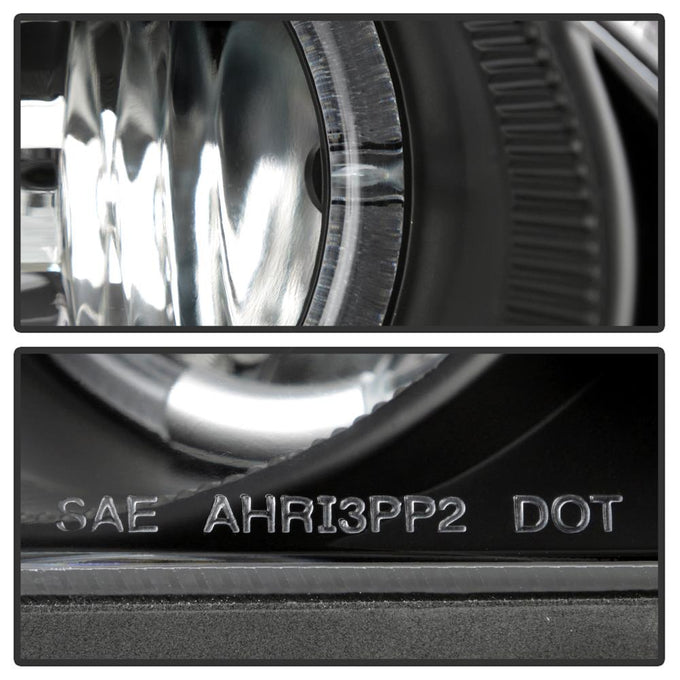 LED Halo Black Projector Headlights <br>99-00 Honda Civic