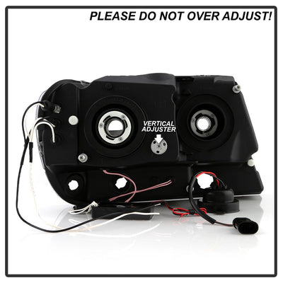 CCFL Halo Black Projector Headlights <br>99-04 Jeep Grand Cherokee