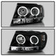 CCFL Halo Black Projector Headlights <br>99-04 Jeep Grand Cherokee