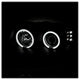 CCFL Halo Black Projector Headlights <br>99-04 Jeep Grand Cherokee