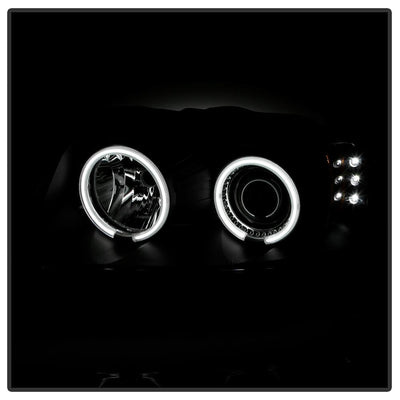 CCFL Halo Black Projector Headlights <br>99-04 Jeep Grand Cherokee