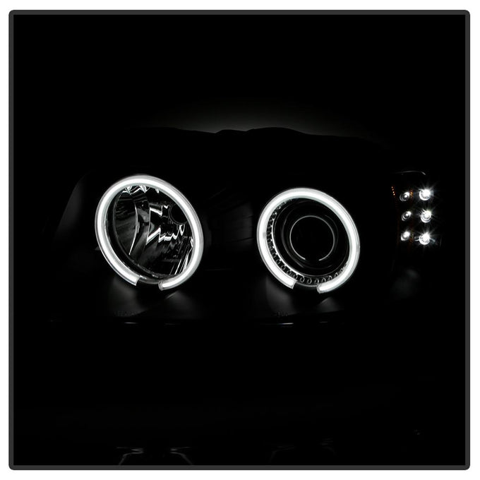 CCFL Halo Black Projector Headlights <br>99-04 Jeep Grand Cherokee