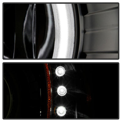 CCFL Halo Black Projector Headlights <br>99-04 Jeep Grand Cherokee