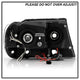 LED Halo Chrome Projector Headlights <br>99-04 Jeep Grand Cherokee