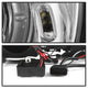 LED Halo Chrome Projector Headlights <br>98-02 Mercedes-Benz CLK320, 430, 55AMG