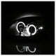 LED Halo Black Projector Headlights <br>98-04 Mercedes-Benz SLK230, SLK32 AMG, SLK320