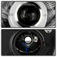 LED Halo Chrome Projector Headlights <br>02-05 Mercedes-Benz C230 01-05 C240 C320 02-04 C32 AMG