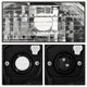 LED Halo Chrome Projector Headlights <br>00-02 Mercedes-Benz E320 E430 E55 AMG 2002 E500