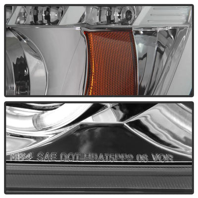 LED Halo Chrome Projector Headlights <br>05-07 Nissan Armada 04-15 TITAN 2004 Pathfinder Armada