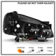 LED Halo Chrome Projector Headlights <br>05-08 Pontiac G6