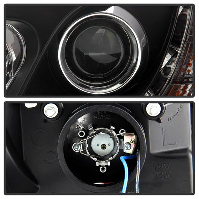 DRL Black Projector Headlights <br>08-09 Pontiac G8