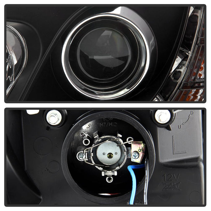 DRL Black Projector Headlights <br>08-09 Pontiac G8