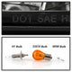 DRL Black Projector Headlights <br>08-09 Pontiac G8