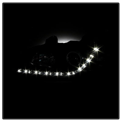 DRL Black Projector Headlights <br>08-09 Pontiac G8