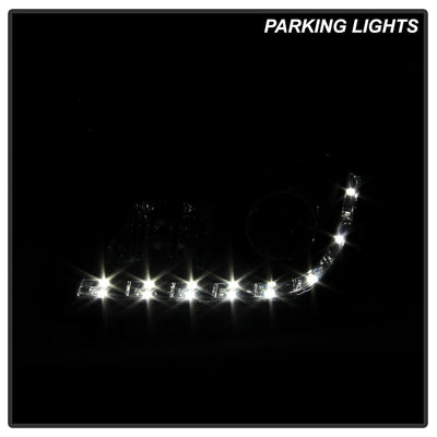 DRL Black Projector Headlights <br>08-09 Pontiac G8