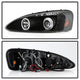LED Halo Black Projector Headlights <br>04-08 Pontiac Grand Prix