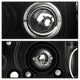 LED Halo Black Projector Headlights <br>04-08 Pontiac Grand Prix